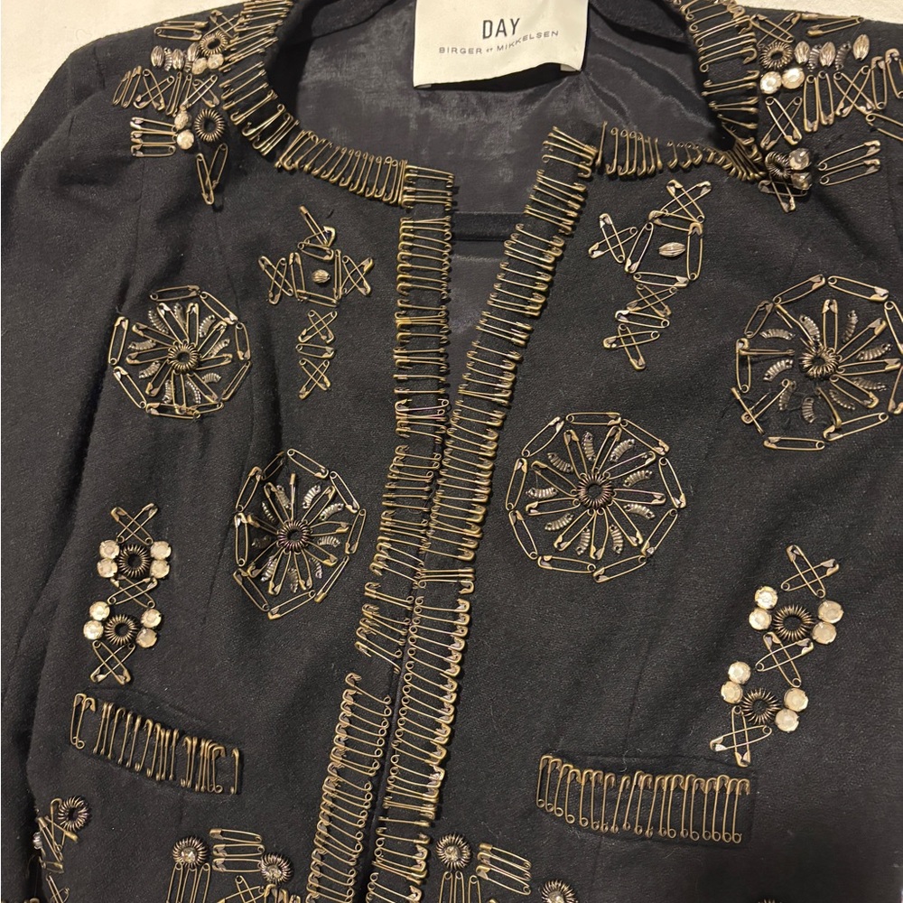 Embellished Blazer